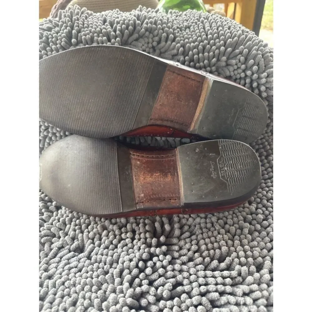 vintage Cole Haan “Brogano” tassel loafers, Made in Italy sz 10.5